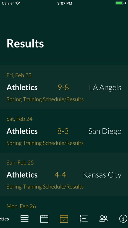 Go Oakland Athletics!