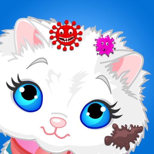 Messy Animal - Pet Vet Care and dress up puppy and kitty icon