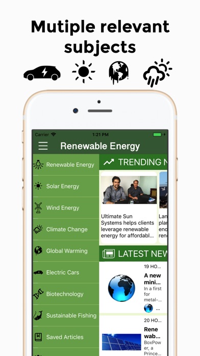 Sustainability News screenshot 2