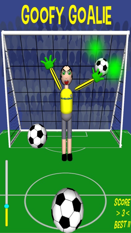 Goofy Goalie soccer game screenshot-0