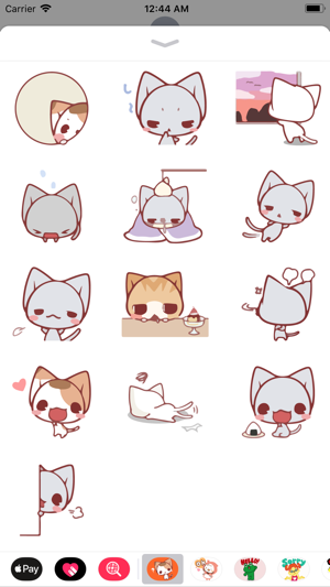 Diva Cat Emotes Sticker Pack(圖4)-速報App