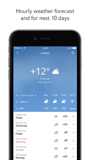 Yandex.Weather online forecast(圖1)-速報App