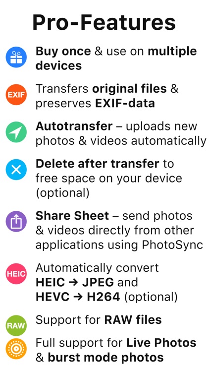 PhotoSync – transfer photos screenshot-4