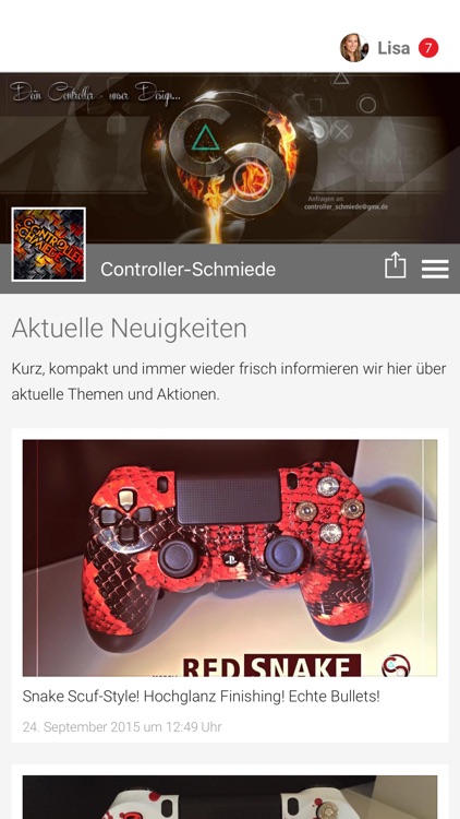 Controller-Schmiede