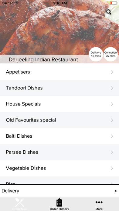 Darjeeling Indian Restaurant screenshot 2