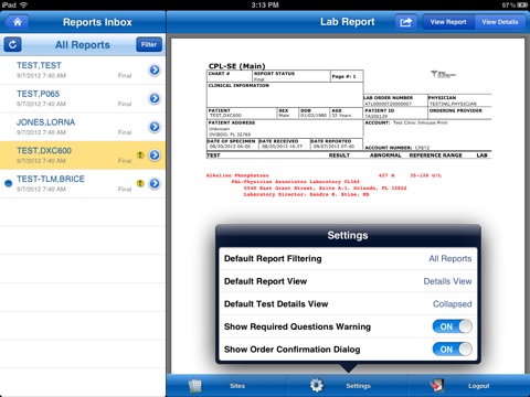 CPL Labs | Client for iPad screenshot 2