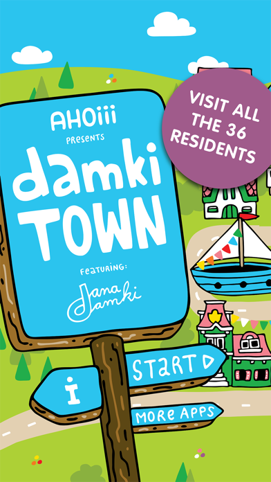 How to cancel & delete Damki Town Kids Coloring Book from iphone & ipad 1