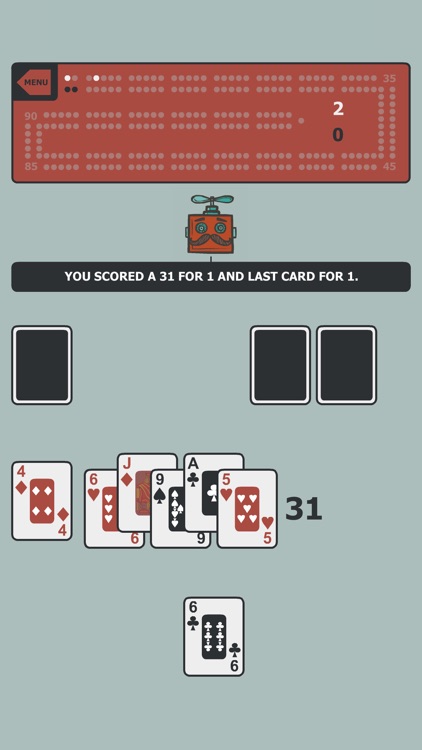 Cribbage vs Robots