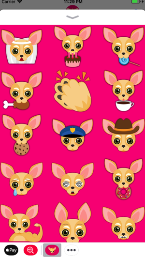 Fawn Chihuahua Emoji Stickers(圖1)-速報App