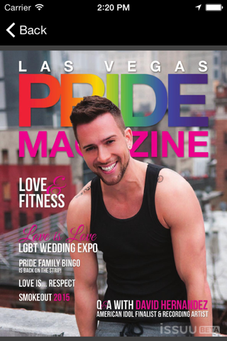 Las Vegas Pride Magazine - náhled