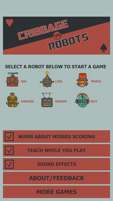 Cribbage vs Robots screenshot 4