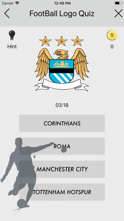 Football Clubs Logo Quiz screenshot-3