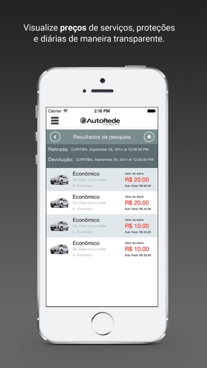 AutoRede Locadora screenshot-3