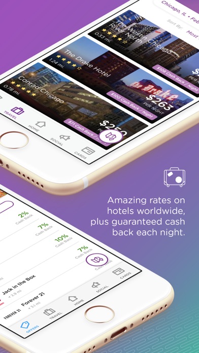 Screenshots of Dosh for iPhone