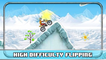 Crazy Snow Bike Rider screenshot 4
