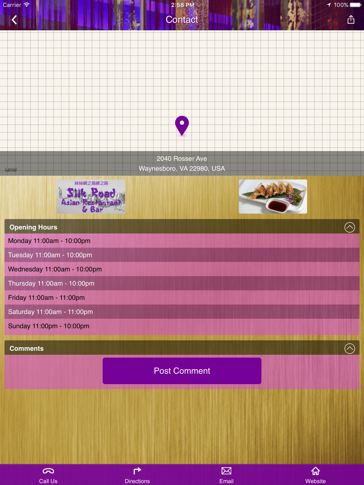 Silk Road Asian Restaurant & Bar screenshot 3