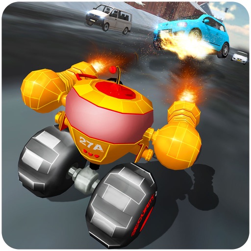 Demolition Derby Robot iOS App