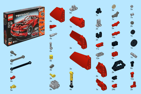 F2000 Racer for LEGO 8070 Set screenshot 2