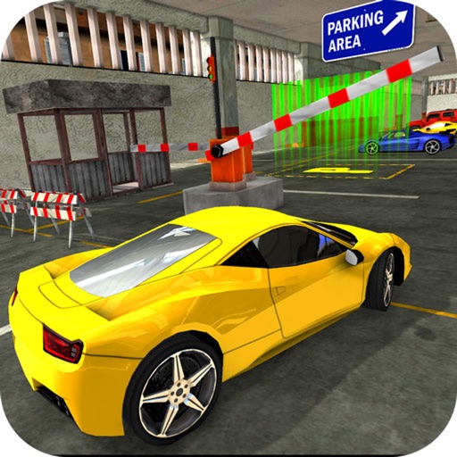 Multi Story Smart Parking 3D Icon