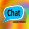 This app is a dictionary for common chat and internet abbreviations