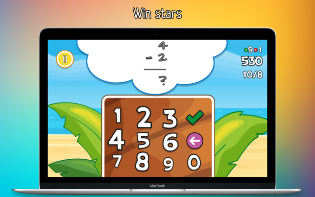 ‎start Subtraction 1-10 Lite On The Mac App Store