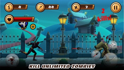 How to cancel & delete Mayhem Ninja: Ninja Vs Zombies from iphone & ipad 1