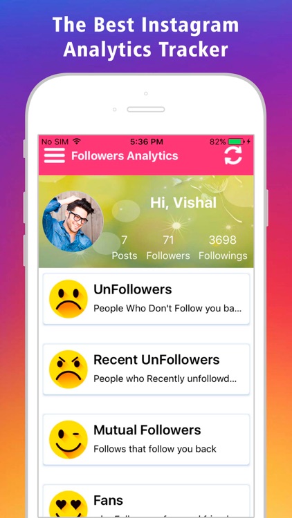 Follower Insight for Instagram