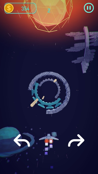 Rockets Deep Racey Space Run screenshot 3
