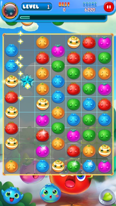 Fruits Match 3 Puzzle Game screenshot 2
