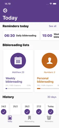 Screenshot 1 Bible Study Tool iphone