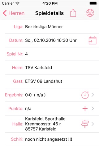 ETSV 09 Landshut Handball screenshot 3