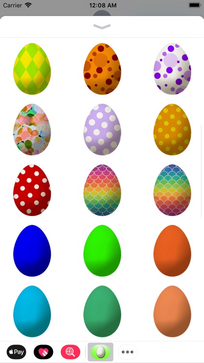 Easter Eggs Fun Stickers