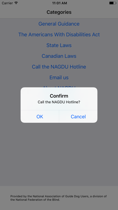 How to cancel & delete NAGDU Guide & Service Dog Info from iphone & ipad 4