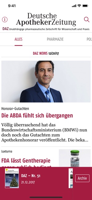 DAZ Deutsche Apotheker Zeitung