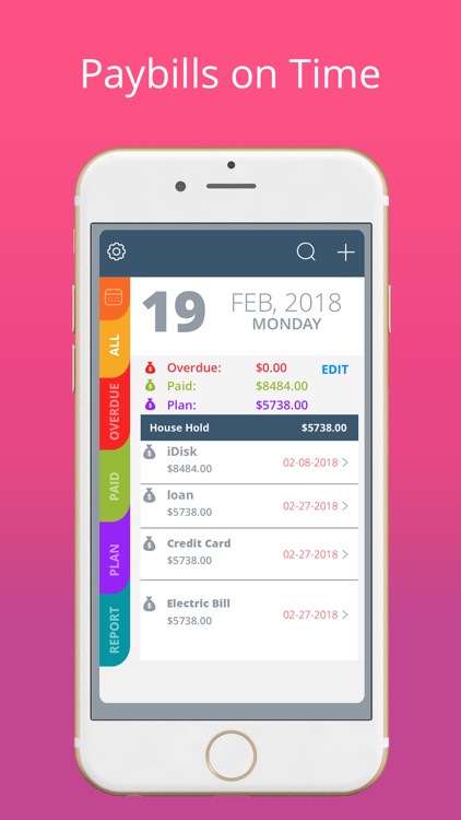 Bill Pay Reminder & Organizer+