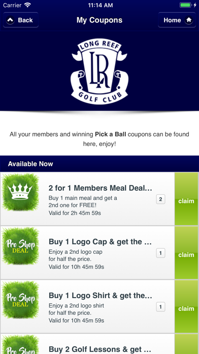 How to cancel & delete Long Reef Golf Club from iphone & ipad 4