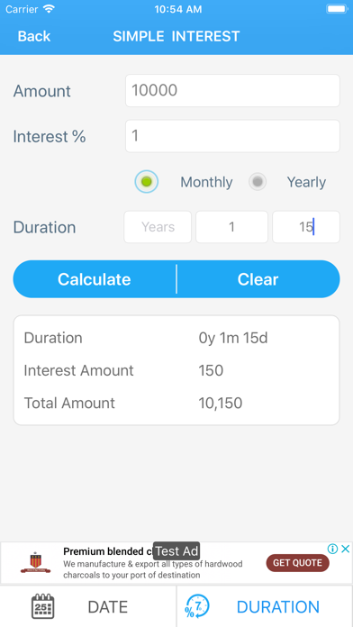 Simple Interest Calculator + screenshot 4