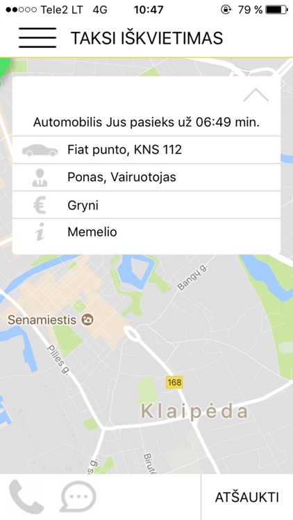 Taxi Klaipėda screenshot-5