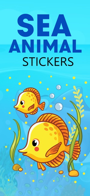 Sea Animals Stickers Pack