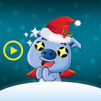 Merry Xmas Pigs Love Animated PC 용