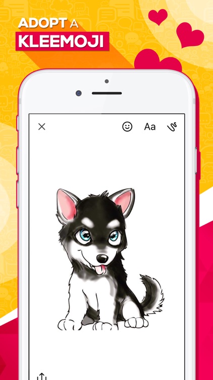 KleeMoji | Alaskan Klee Kai Emoji & Sticker