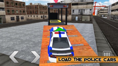 Police Car Transport Sim screenshot 2