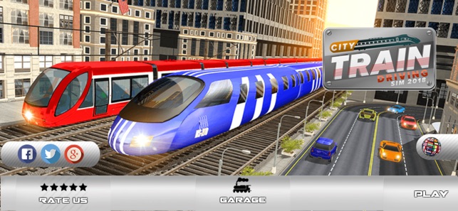 City Train Driving Sim 2018(圖1)-速報App