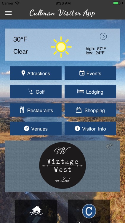 Cullman Visitor App