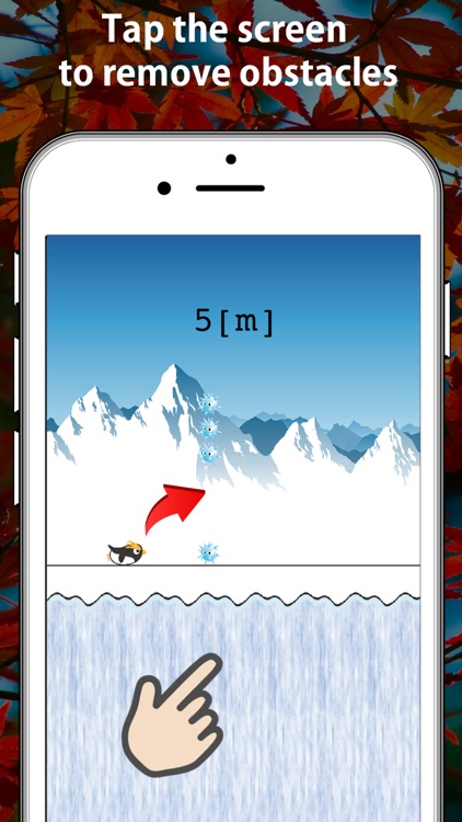 Side scrolling game just tap