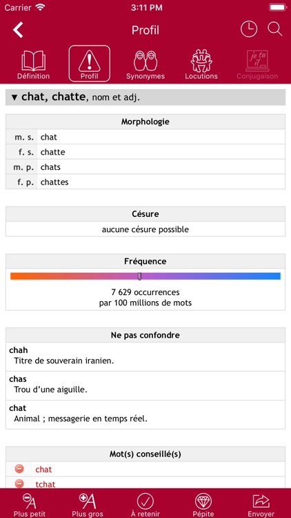 Dictionnaire Le Robert Mobile screenshot-3