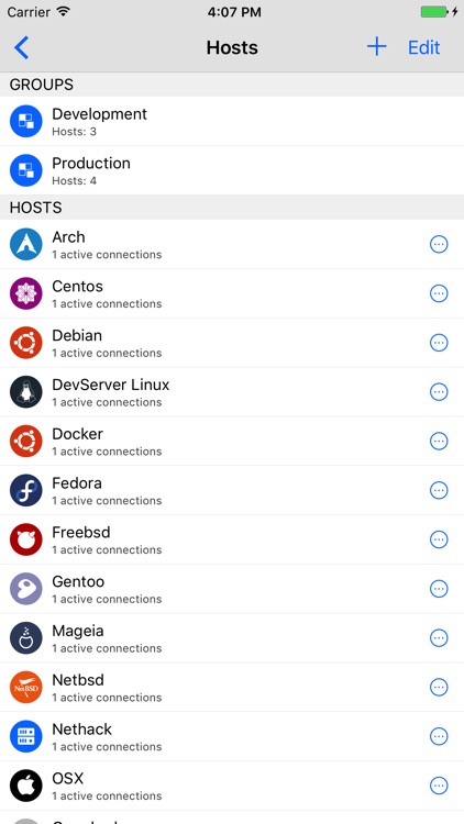 Termius - SSH, Mosh and Telnet client