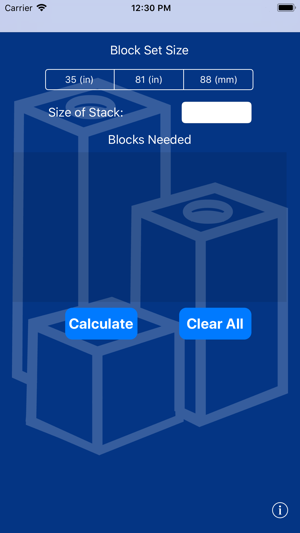 Gage Block Calculator