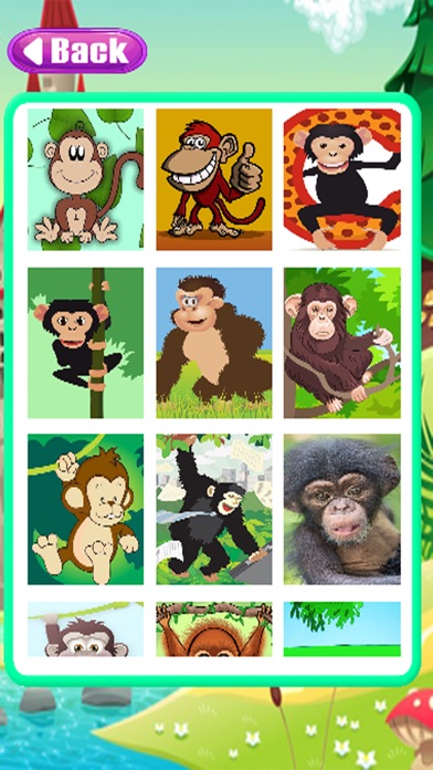 Chimpanzee Learnning Jigsaw screenshot 2