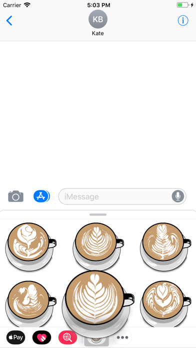 How to cancel & delete Latte Art Stickers from iphone & ipad 2